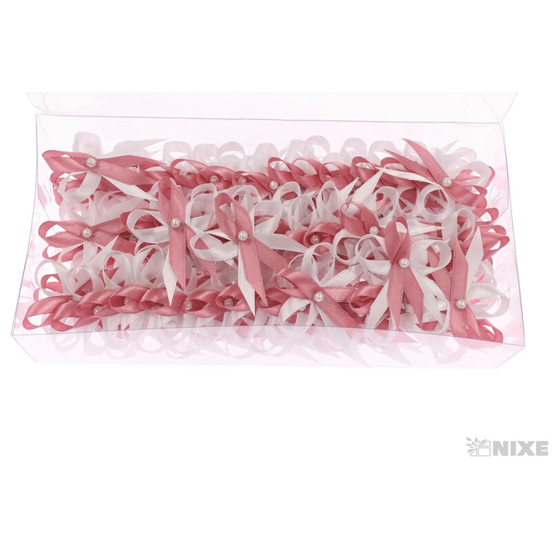 MAŠLIČKA 5cm 100ks*BÍLÁ+STARORŮŽOVÁ