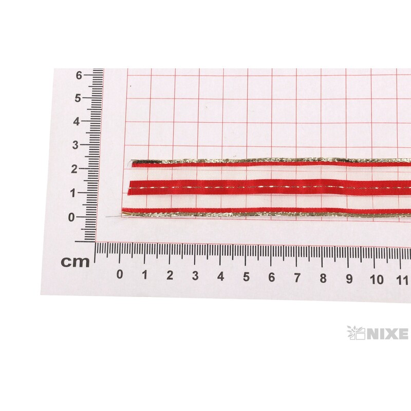 PLÁTNOVÁ STUHA MTP DR. 25mmx25m*ČERVENÁ 428702