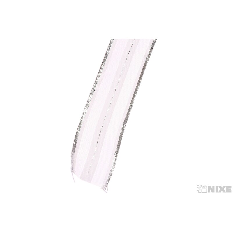 PLÁTNOVÁ STUHA MTP DR. 25mmx25m*STŘÍBRNÁ 428705