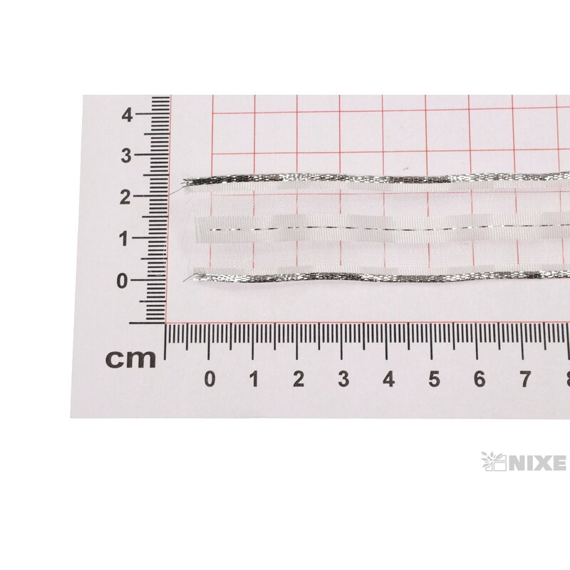 PLÁTNOVÁ STUHA MTP DR. 25mmx25m*STŘÍBRNÁ 428705
