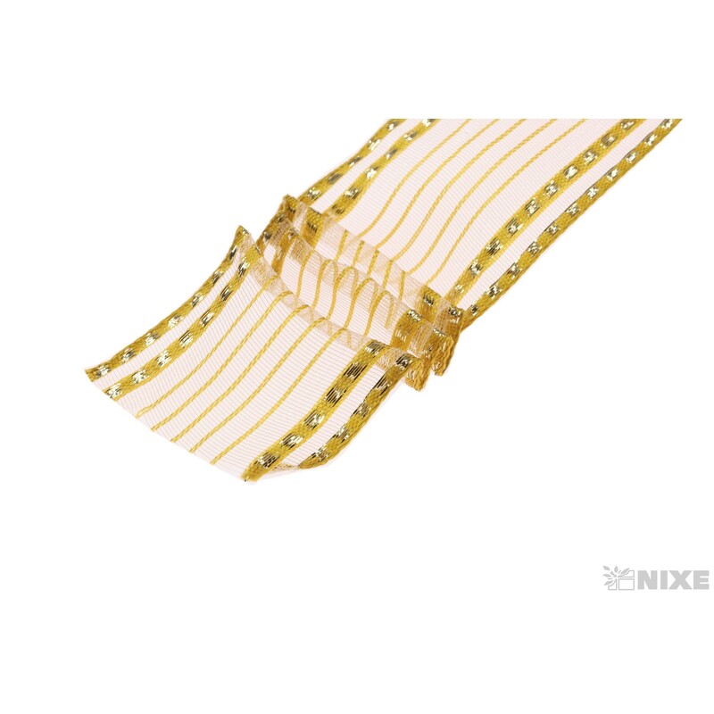 PLÁTNOVÁ STUHA DR 40mmx25m*ZLATÁ 452901