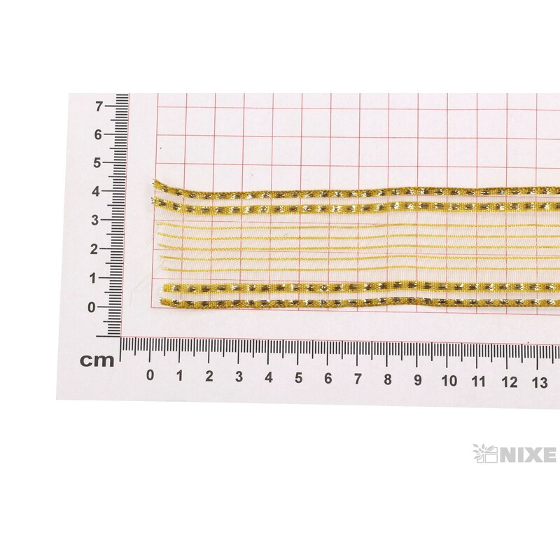 PLÁTNOVÁ STUHA DR 40mmx25m*ZLATÁ 452901