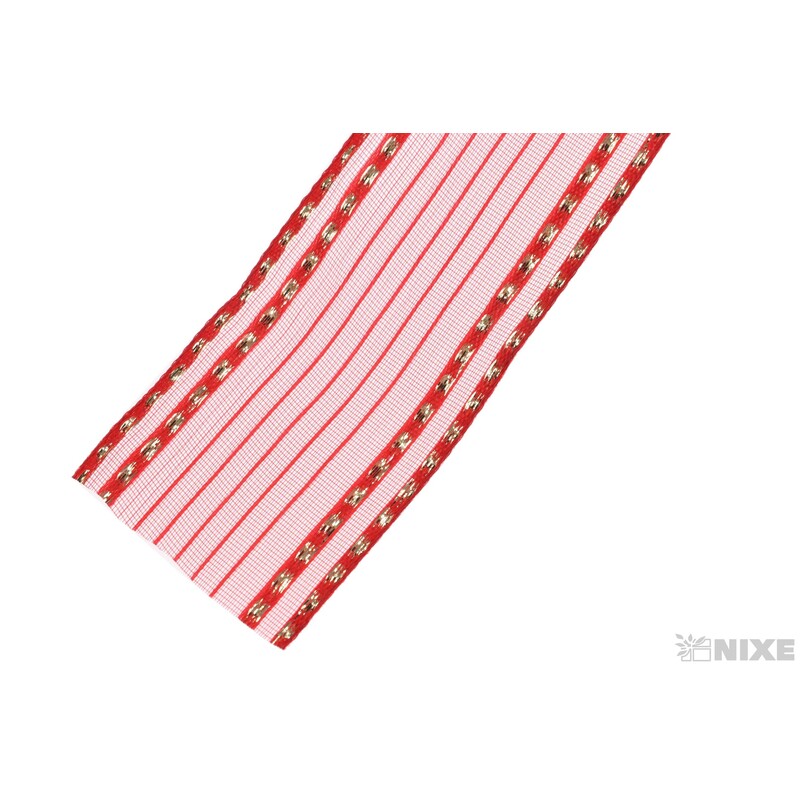 PLÁTNOVÁ STUHA DR 40mmx25m*ČERVENÁ 452902