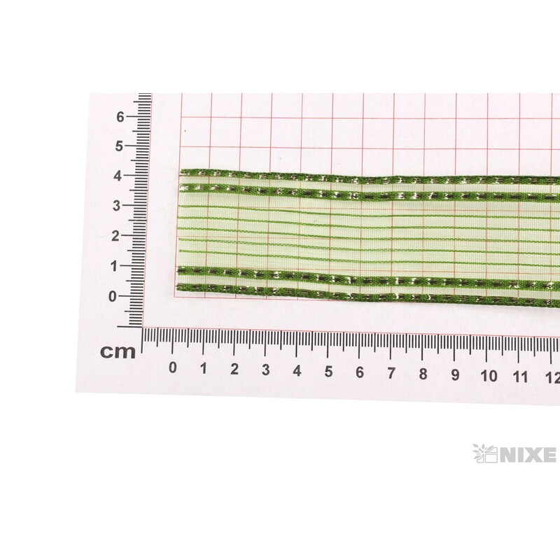 PLÁTNOVÁ STUHA DR 40mmx25m*ZELENÁ 452903