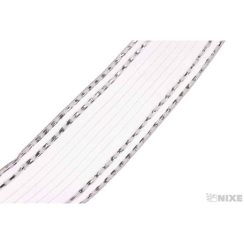 PLÁTNOVÁ STUHA DR 40mmx25m*STŘÍBRNÁ 452904