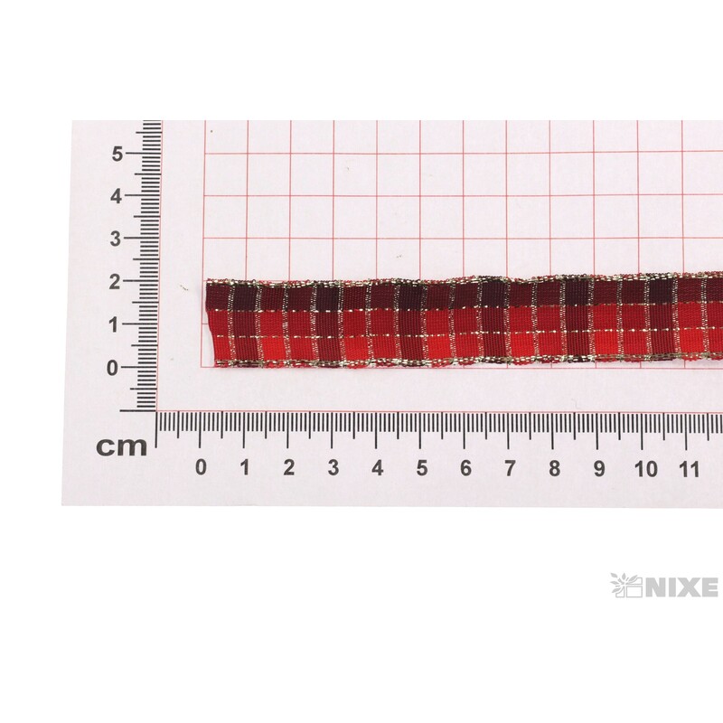 KOSTKOVÁ STUHA MTP 20mmx25m*ČERVENÁ 419502