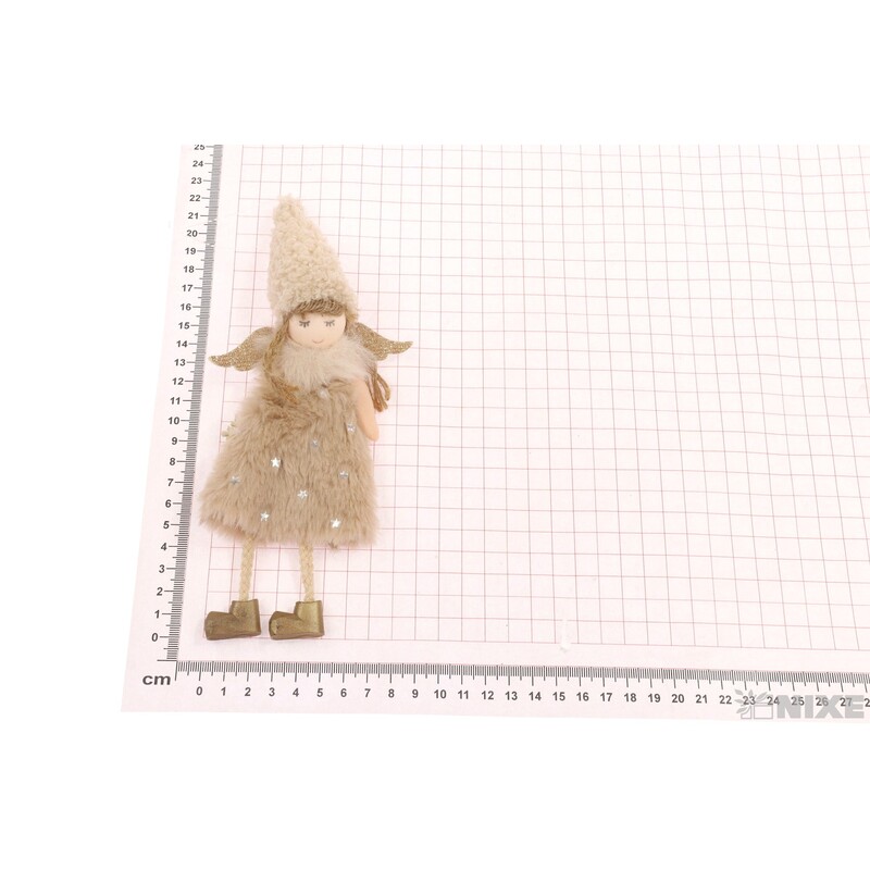 ZÁVĚS ANDĚL 7x22cm*KRÉMOVÁ