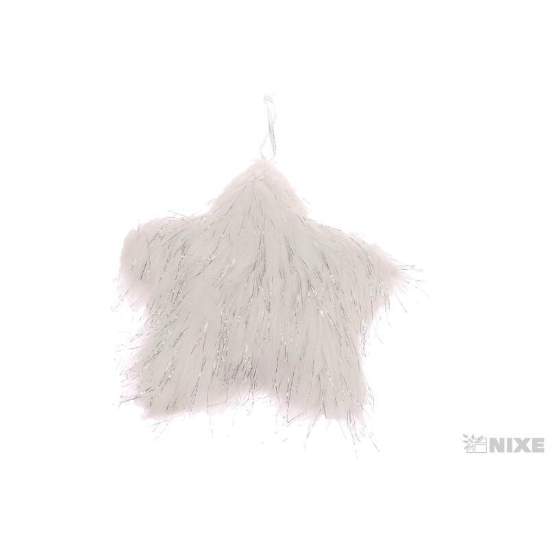 ZÁVĚS HVĚZDA 20cm*BÍLÁ