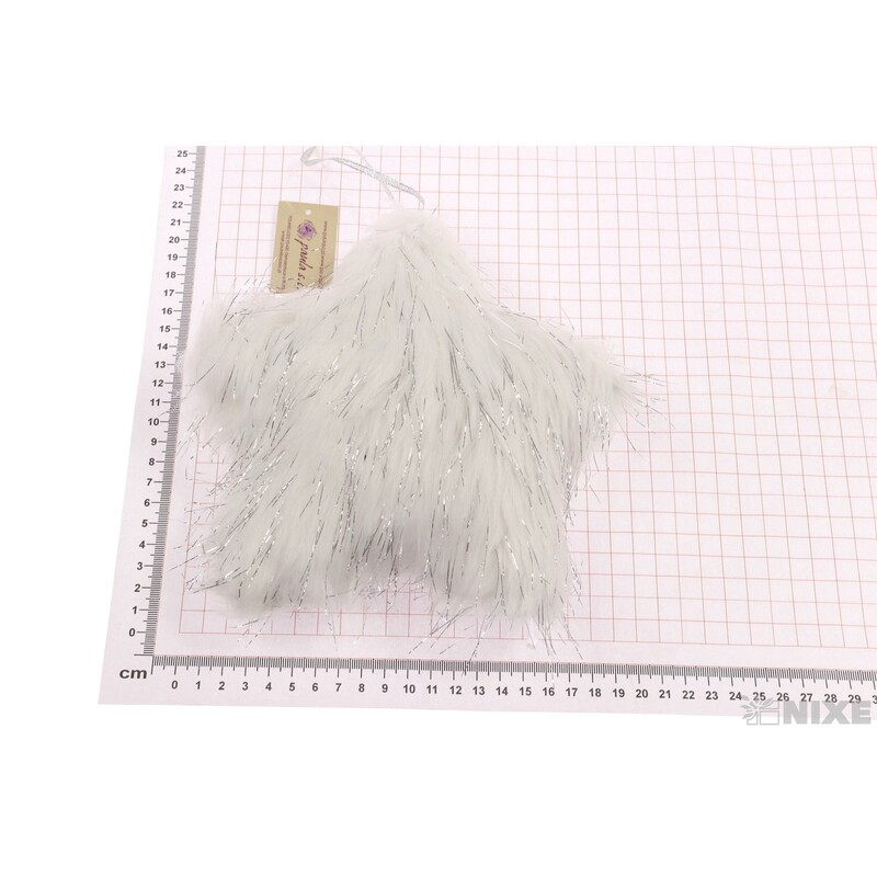 ZÁVĚS HVĚZDA 20cm*BÍLÁ