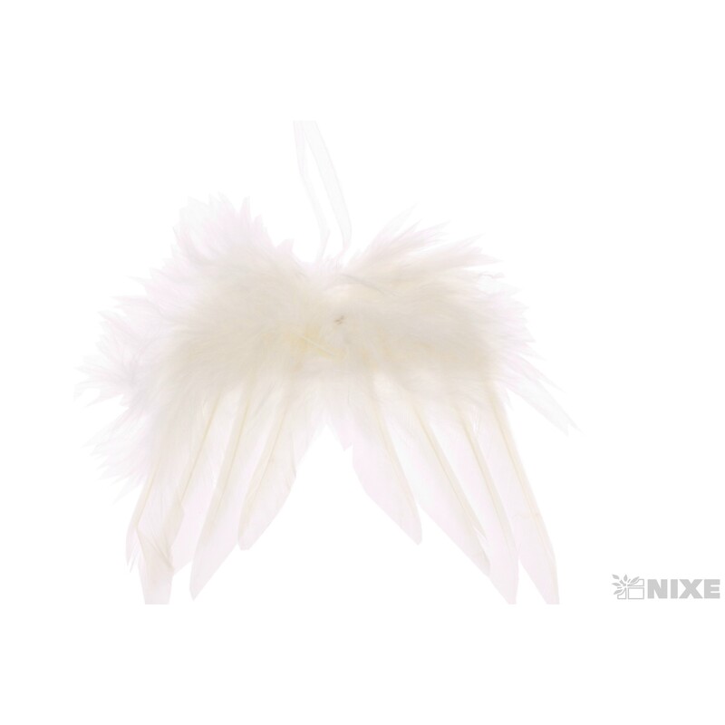 ANDĚLSKÁ KŘÍDLA 10ks 12cm*BÍLÁ