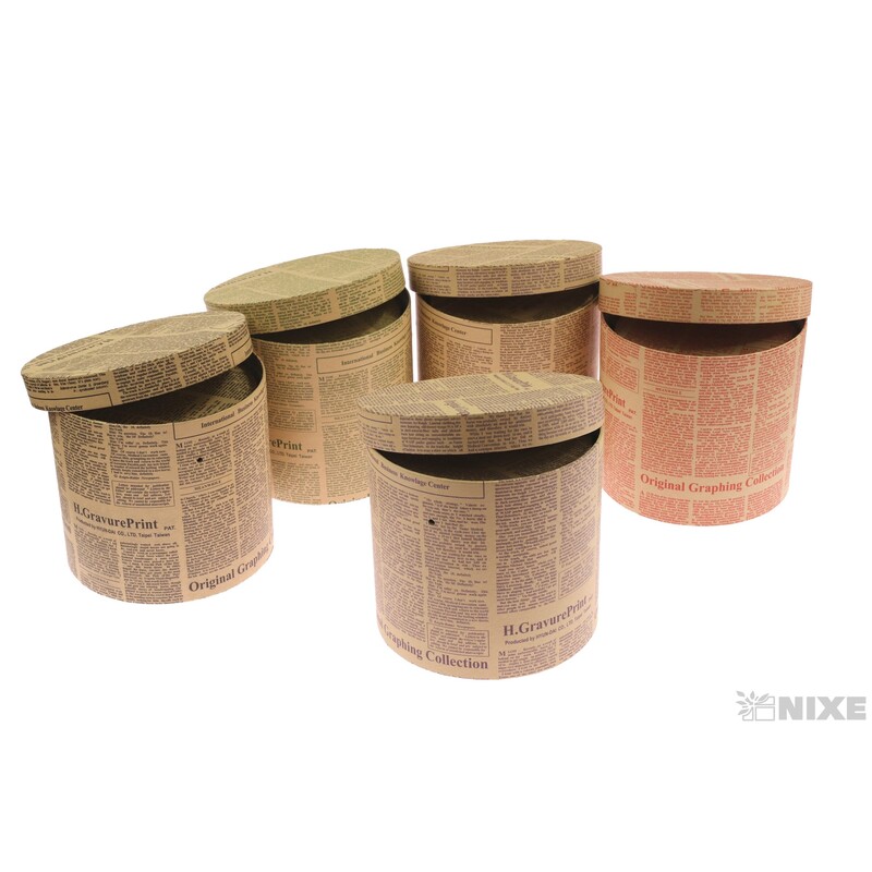 KVĚTINOVÝ BOX 3ks pr.18x17cm 15x15 11,5x12*MIX BAREV