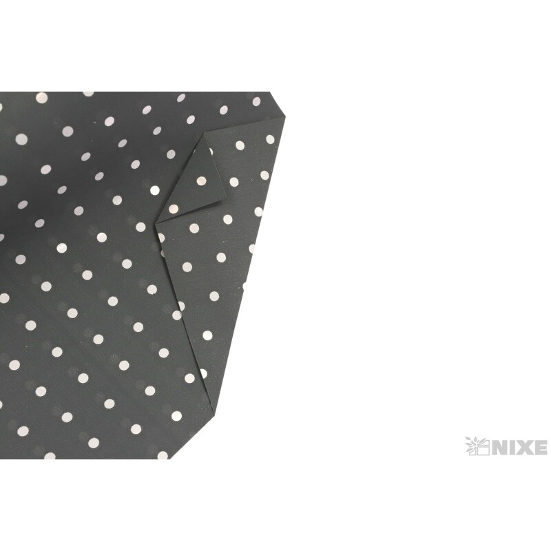 ROLE PLAST PUNTÍK 50cmx10yd*ŠEDÁ