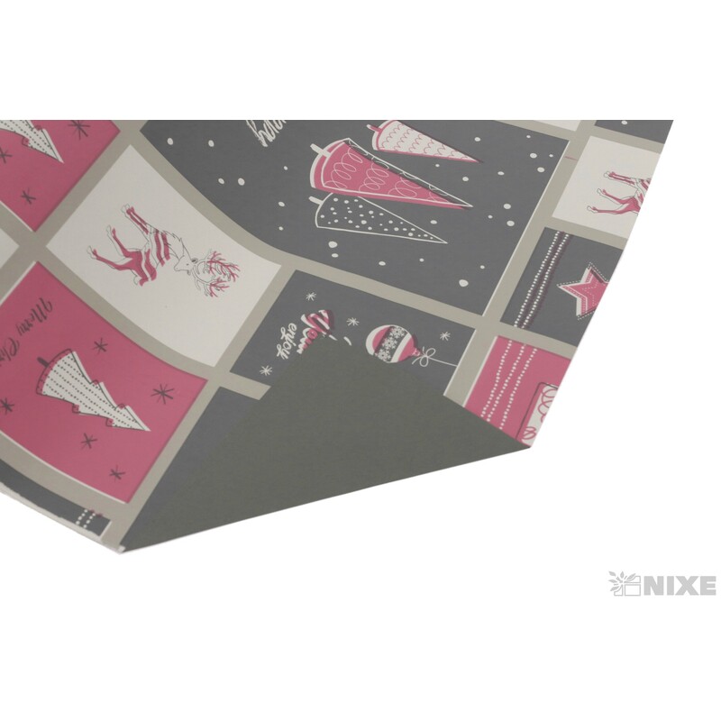 ROLE PLAST HAPPY 70cmx25m*RŮŽOVÁ