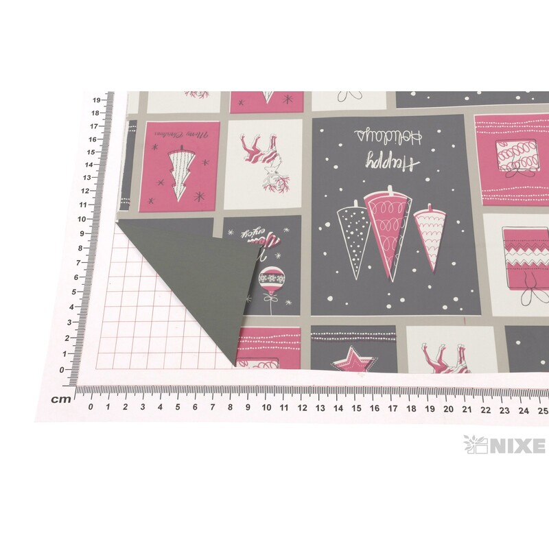 ROLE PLAST HAPPY 70cmx25m*RŮŽOVÁ