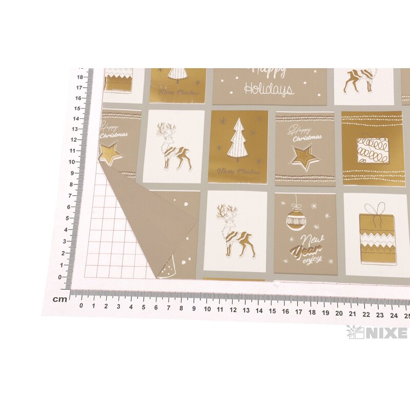 ROLE PLAST HAPPY 70cmx25m*ZLATÁ