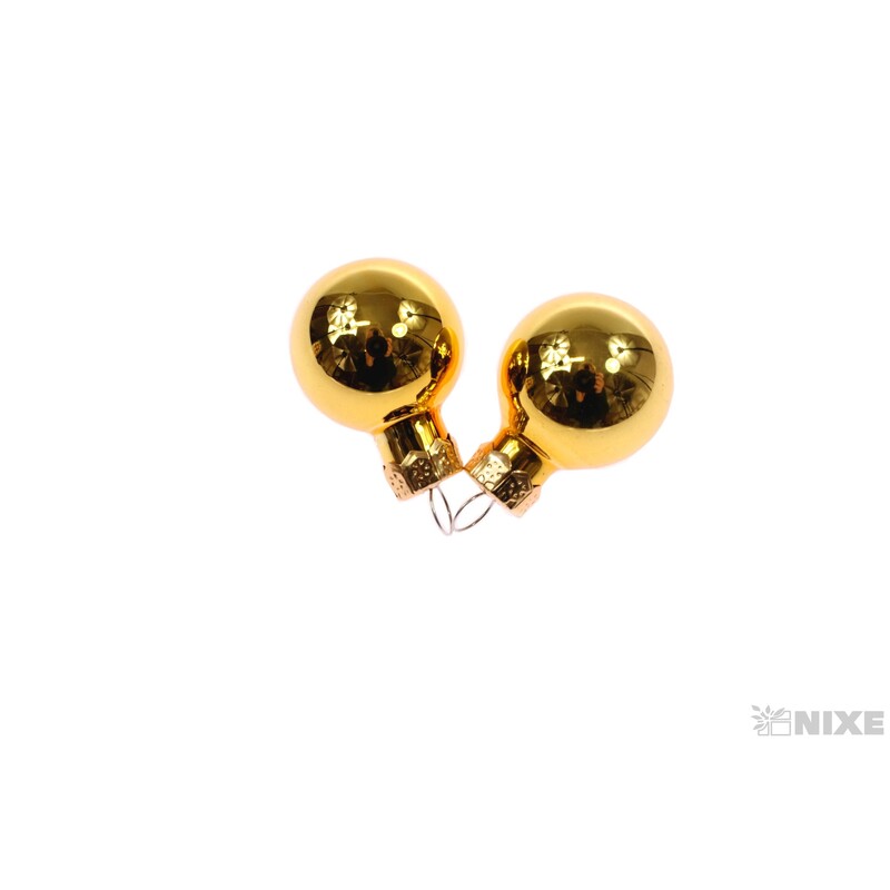 KOULE ZÁVĚS 2,5cm 24ks*ZLATÁ