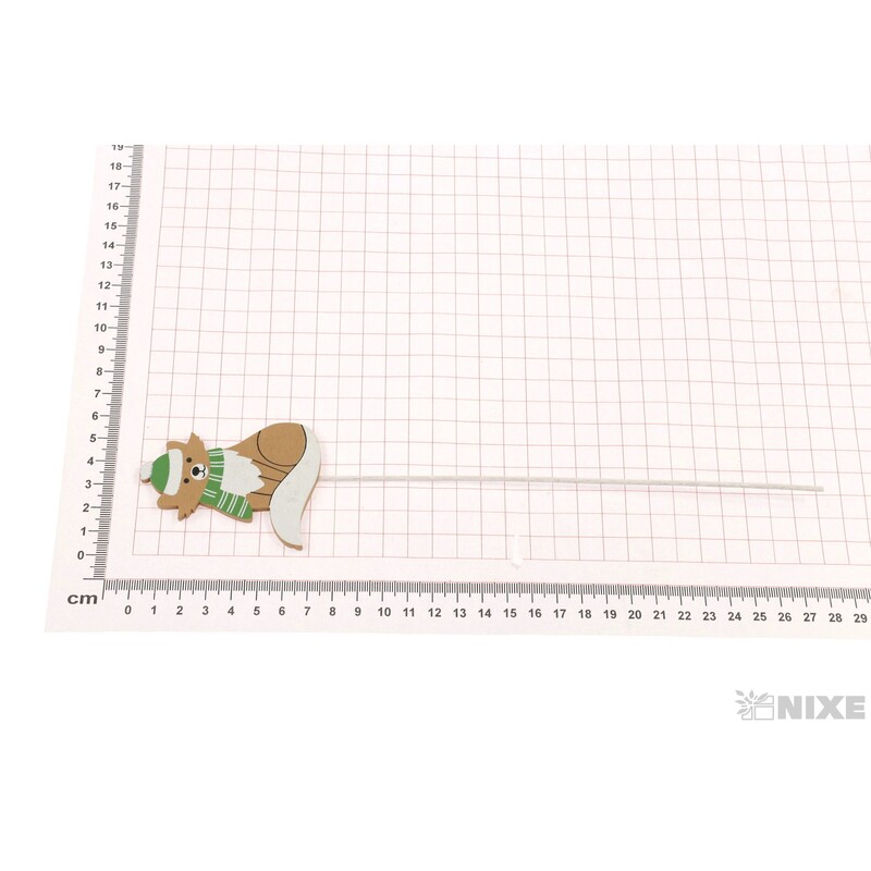 ZÁPICH LIŠKA 7x5x28cm 12ks*MIX BAREV