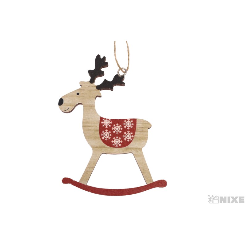 ZÁVĚS SOB D 6x9cm 2ks*PŘÍRODNÍ