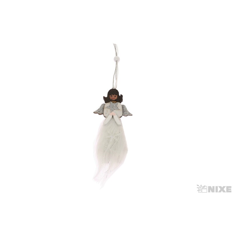 ZÁVĚS ANDĚL D 5x13cm*MIX BAREV