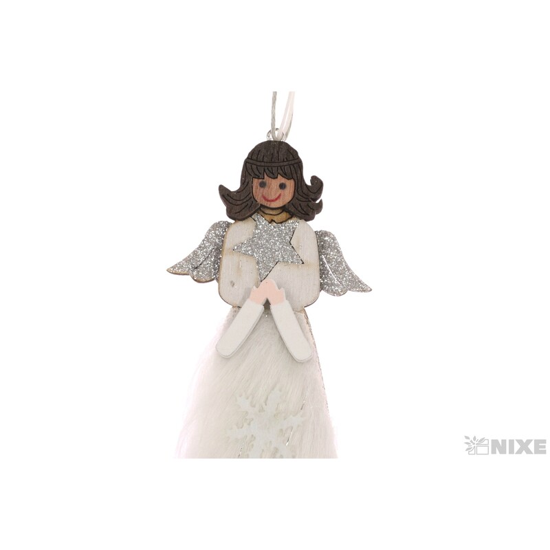 ZÁVĚS ANDĚL D 5x13cm*MIX BAREV