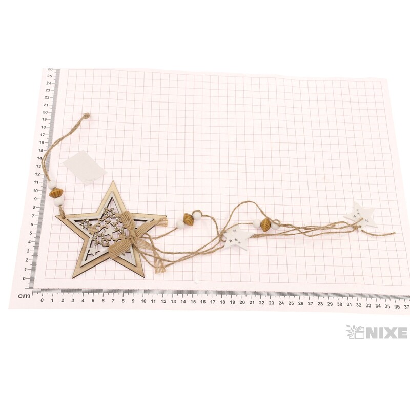 ZÁVĚS VÁNOCE D 12cm*MIX BAREV