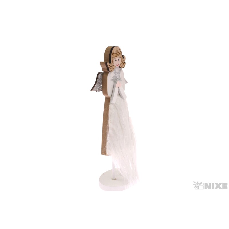 ANDĚL 6x21cm*BÍLÁ