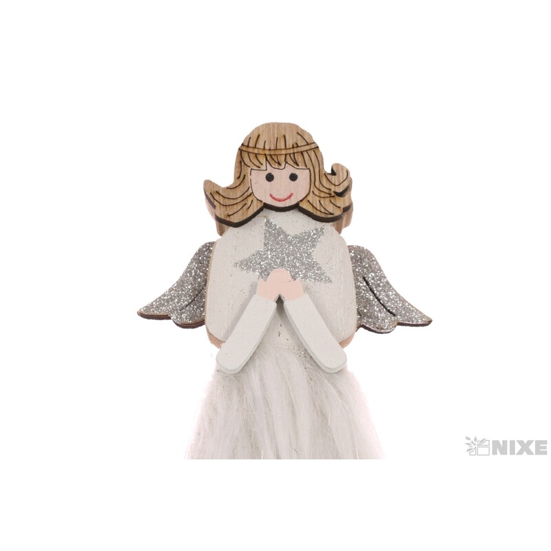 ANDĚL 6x21cm*BÍLÁ