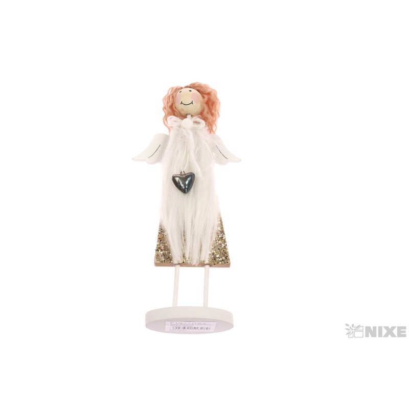 ANDĚL 6x23cm*BÍLÁ