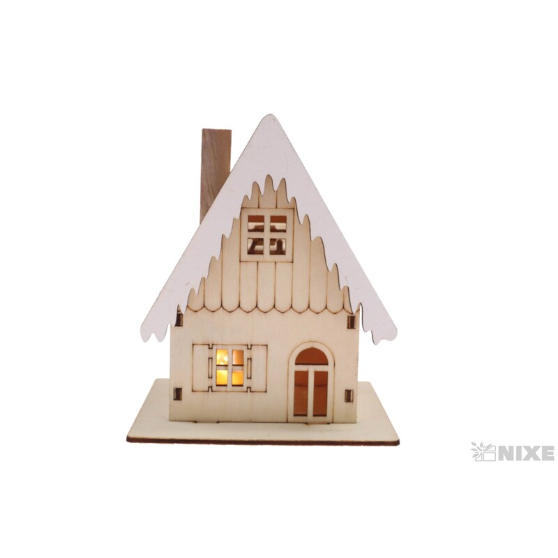 SVÍTÍCÍ DOMEČEK 7x12cm*