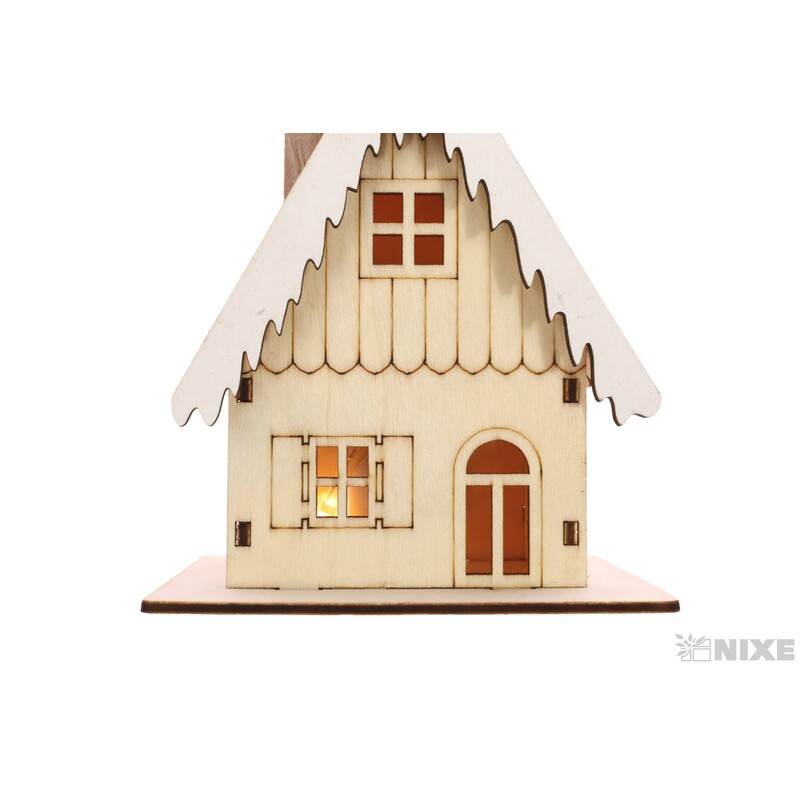 SVÍTÍCÍ DOMEČEK 7x12cm*