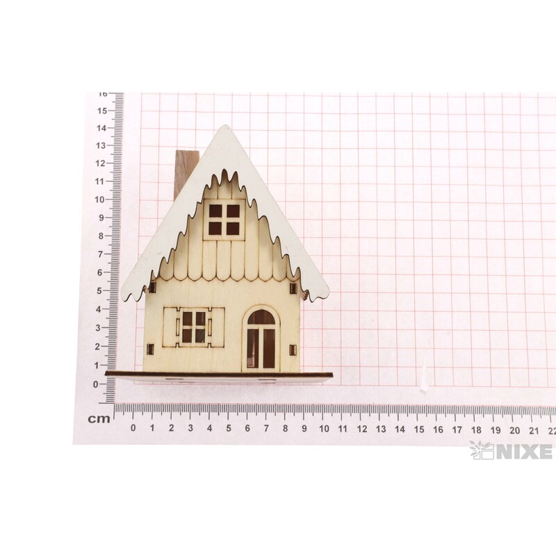 SVÍTÍCÍ DOMEČEK 7x12cm*