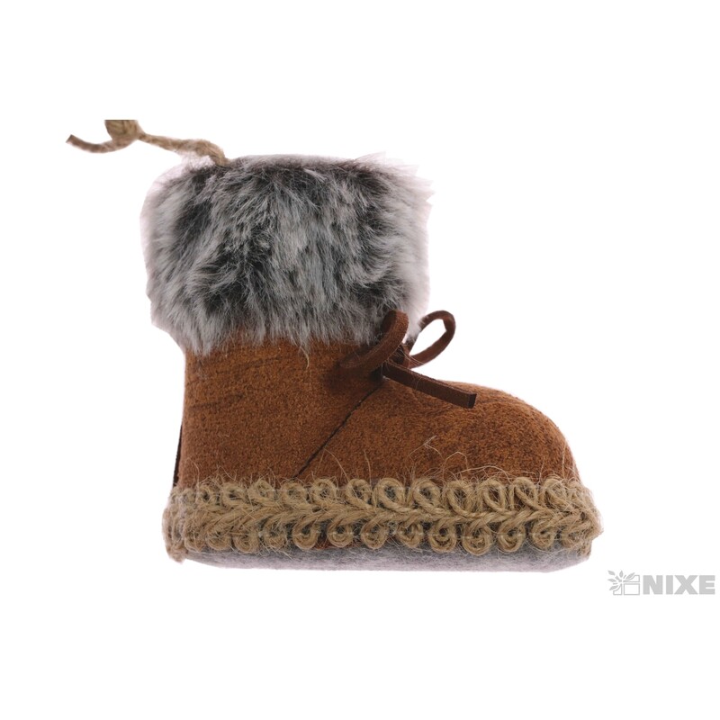 ZÁVĚS BOTA 7cm 2ks*HNĚDÁ