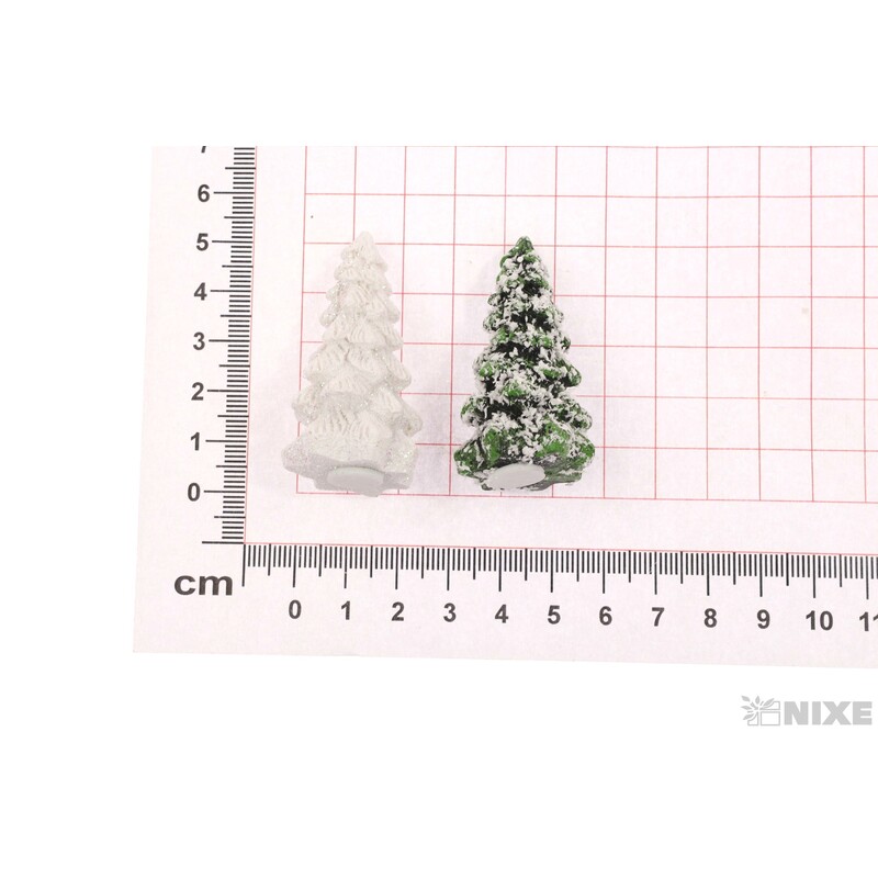 STROMEČEK NALEP. 5cm 2ks*MIX BAREV