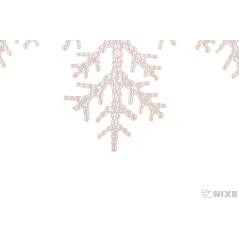 ZÁVĚS VLOČKA 21cm*BÍLÁ