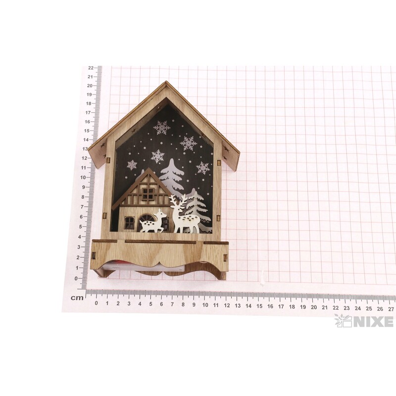 SVÍTÍCÍ KRAJINA 11x18cm*MIX BAREV