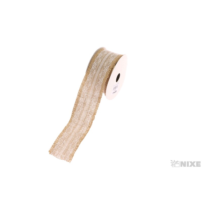 STUHA JUTA KRAJKA 5cmx4,5m*PŘÍRODNÍ