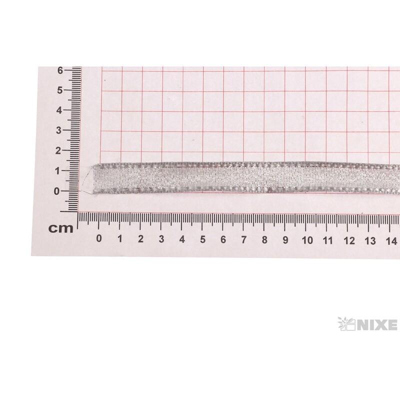 PLÁTNOVÁ STUHA MTP DR. 15mmx25m*STŘÍBRNÁ 453302