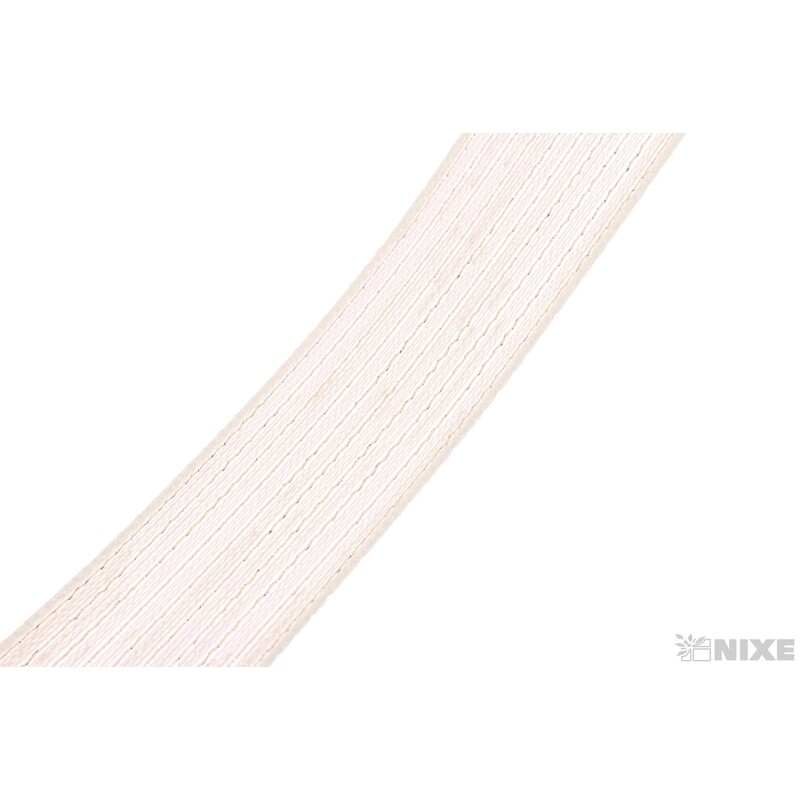 PLÁTNOVÁ STUHA MTP 25mmx25m*KRÉMOVÁ 108241