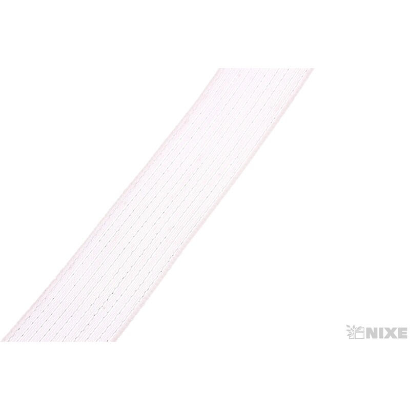 PLÁTNOVÁ STUHA MTP 25mmx25m*BÍLÁ 103100