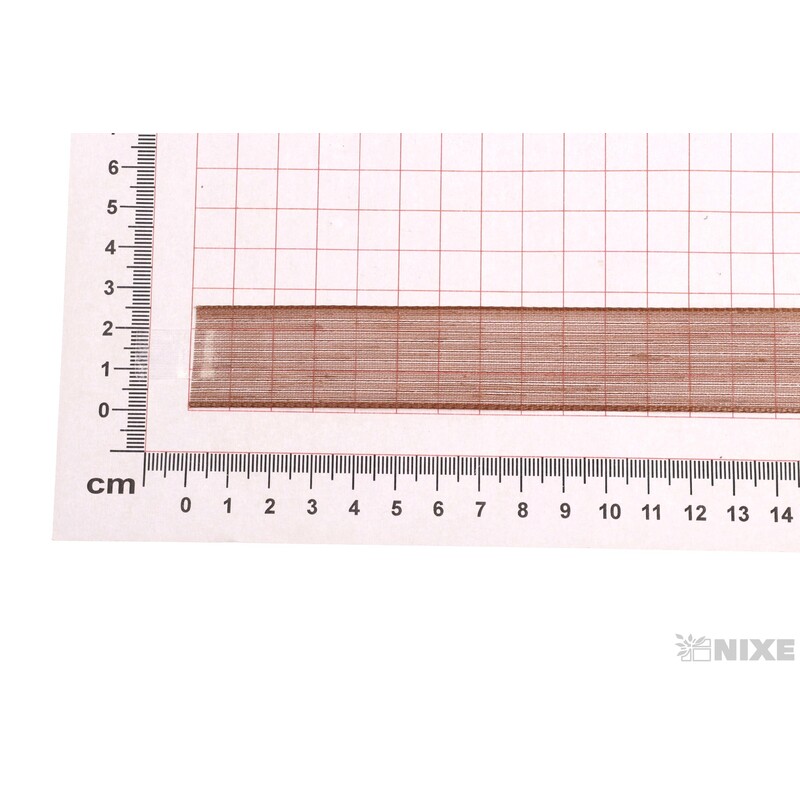 PLÁTNOVÁ STUHA MTP 25mmx25m*HNĚDÁ 108744/2