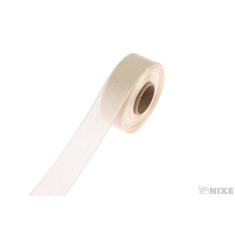 PLÁTNOVÁ STUHA MTP 40mmx25m*KRÉMOVÁ 108241