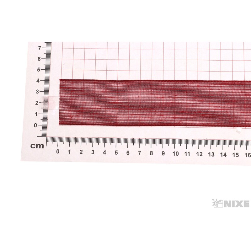PLÁTNOVÁ STUHA MTP 40mmx25m*BORDOVÁ 108646