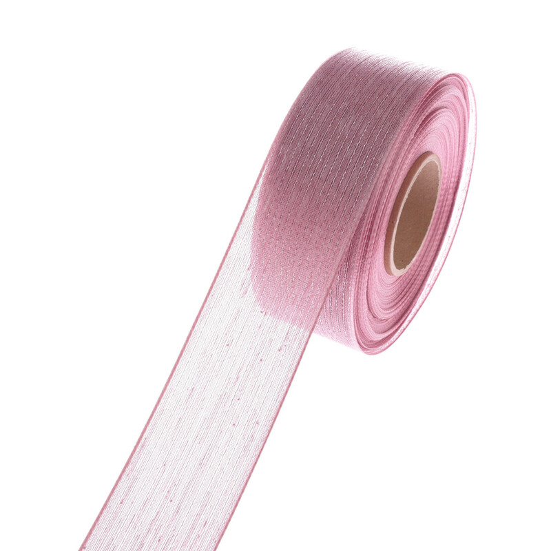 PLÁTNOVÁ STUHA MTP 40mmx25m*RŮŽOVÁ 108607