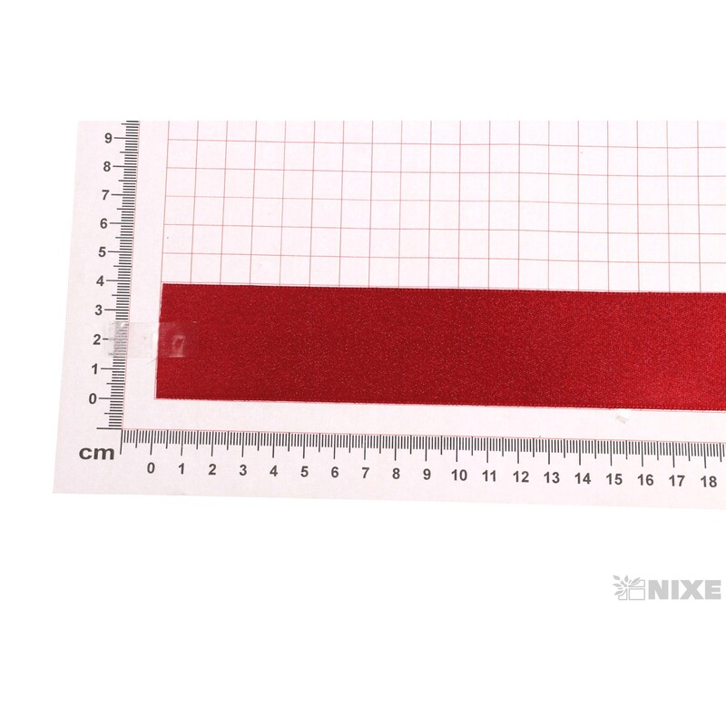 ATLASOVÁ STUHA JEDNOLÍC.MTP 40mmx20m*ČERVENÁ 080645/1