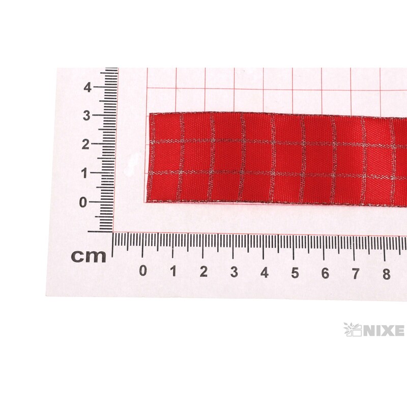 KOSTKOVÁ STUHA MTP 30mmx25m*ČERVENÁ 100645/1