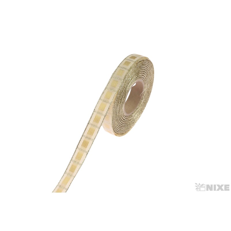 KOSTKOVÁ STUHA MTP 15mmx25m*ZLATÁ 416204