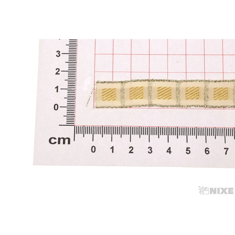 KOSTKOVÁ STUHA MTP 15mmx25m*ZLATÁ 416204