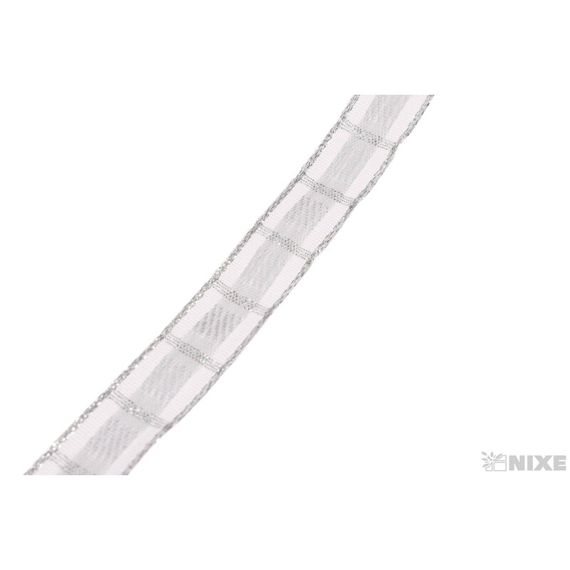 KOSTKOVÁ STUHA MTP 15mmx25m*STŘÍBRNÁ 416205