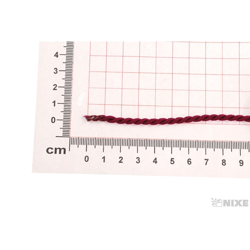 ŠŇŮRA 04mmx25m*RŮŽOVÁ TM. 194116