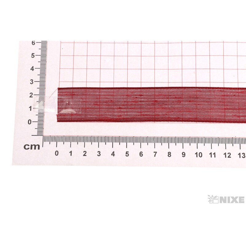 PLÁTNOVÁ STUHA MTP 25mmx25m*BORDOVÁ 108646